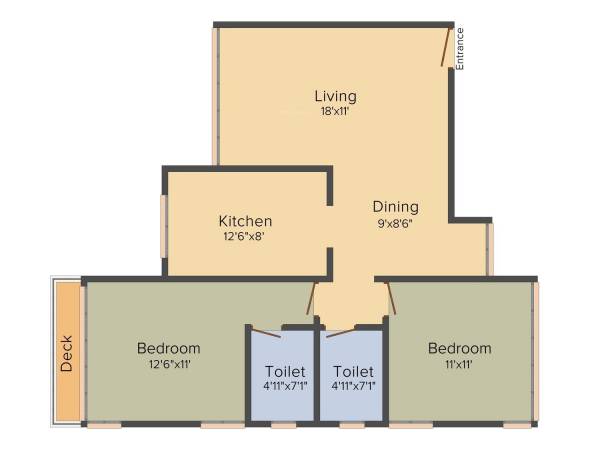 Spark Desai Harmony (2BHK+2T (816.33 sq ft) 816.33 sq ft) Spark Desai Harmony (2BHK+2T (816.33 sq ft) 816.33 sq ft)