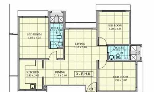  park-royale-c-d-wing Floor Plan Floor Plan