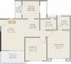 VTP Solitaire Phase 1 A B (2BHK+2T (673.40 sq ft) 673.4 sq ft)