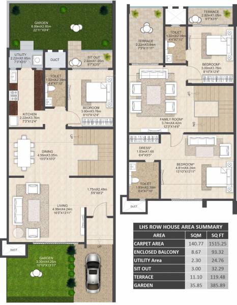 Mahindra Bloomdale Row House 7 (3BHK+3T (1,515.24 sq ft) 1515.24 sq ft) Mahindra Bloomdale Row House 7 (3BHK+3T (1,515.24 sq ft) 1515.24 sq ft)