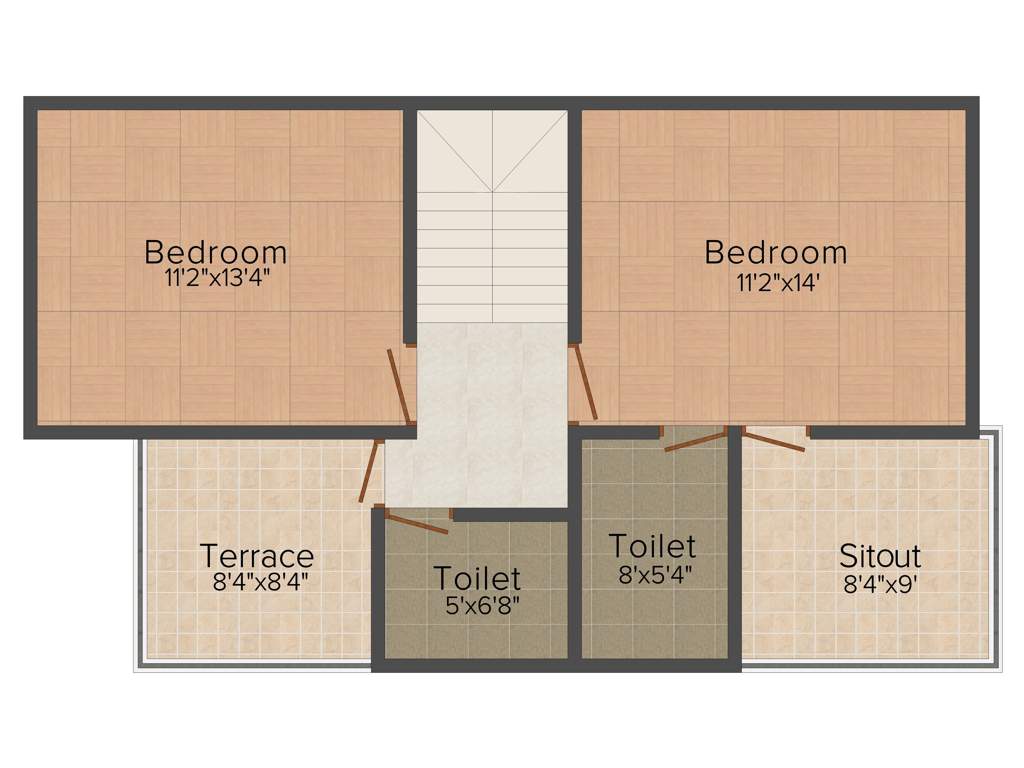  Krishna Madhuban City (3BHK+3T (1,520 sq ft) 1520 sq ft)