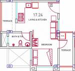 Immense Heights (1RK+1T (185.57 sq ft) 185.57 sq ft) Immense Heights (1RK+1T (185.57 sq ft) 185.57 sq ft)