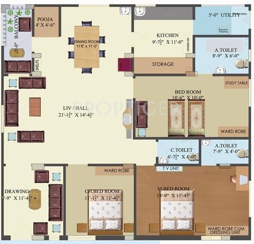 Krishna Shri Krishna Ambhas (3BHK+3T (1,858 sq ft) Pooja Room 1858 sq ft) Krishna Shri Krishna Ambhas (3BHK+3T (1,858 sq ft) Pooja Room 1858 sq ft)