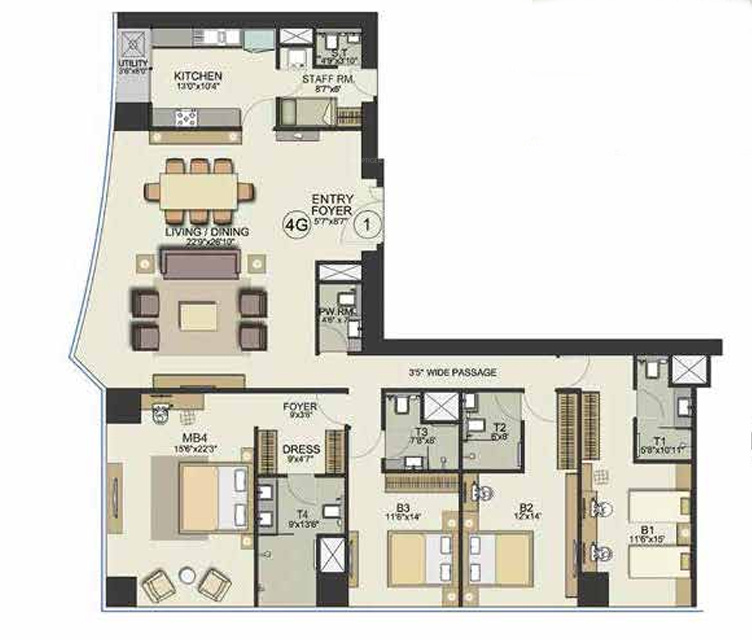  island city center Floor Plan Floor Plan