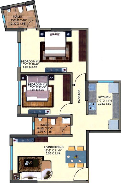 zenworld phase i Floor Plan Floor Plan
