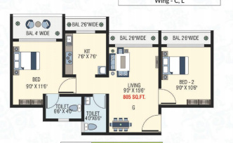  garden-wing-c-and-d Floor Plan Floor Plan