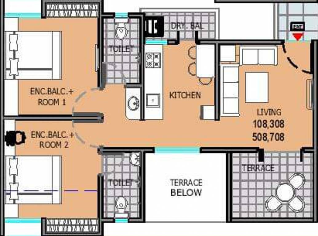 Maple Aapla Ghar Chakan Talegaon Phase I (2BHK+2T (464.36 sq ft) 464.36 sq ft) Maple Aapla Ghar Chakan Talegaon Phase I (2BHK+2T (464.36 sq ft) 464.36 sq ft)