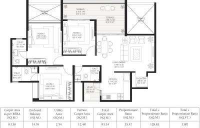 Gagan Adira Phase 1 (2BHK+2T (684.15 sq ft) 684.15 sq ft) Gagan Adira Phase 1 (2BHK+2T (684.15 sq ft) 684.15 sq ft)