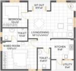 Alekhya Golden Bamboos (2BHK+2T (1,035 sq ft) 1035 sq ft) Alekhya Golden Bamboos (2BHK+2T (1,035 sq ft) 1035 sq ft)