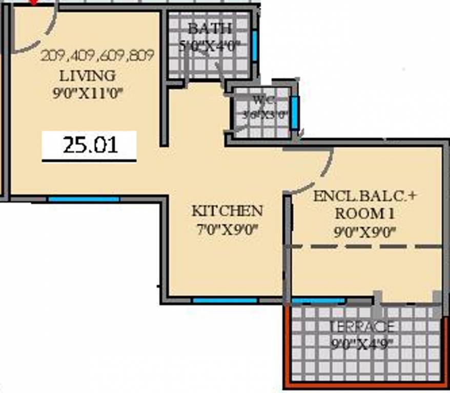 Maple Aapla Ghar Urali Kanchan Lakeside Phase 1 (1BHK+1T (269.21 sq ft) 269.21 sq ft) Maple Aapla Ghar Urali Kanchan Lakeside Phase 1 (1BHK+1T (269.21 sq ft) 269.21 sq ft)