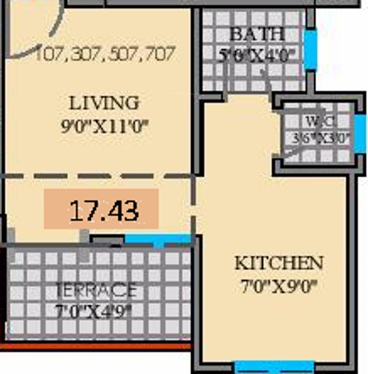 Maple Aapla Ghar Urali Kanchan Lakeside Phase 1 (1RK+1T (187.61 sq ft) 187.61 sq ft) Maple Aapla Ghar Urali Kanchan Lakeside Phase 1 (1RK+1T (187.61 sq ft) 187.61 sq ft)