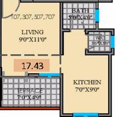 Maple Aapla Ghar Urali Kanchan Lakeside Phase 1 (1RK+1T (187.61 sq ft) 187.61 sq ft) Maple Aapla Ghar Urali Kanchan Lakeside Phase 1 (1RK+1T (187.61 sq ft) 187.61 sq ft)