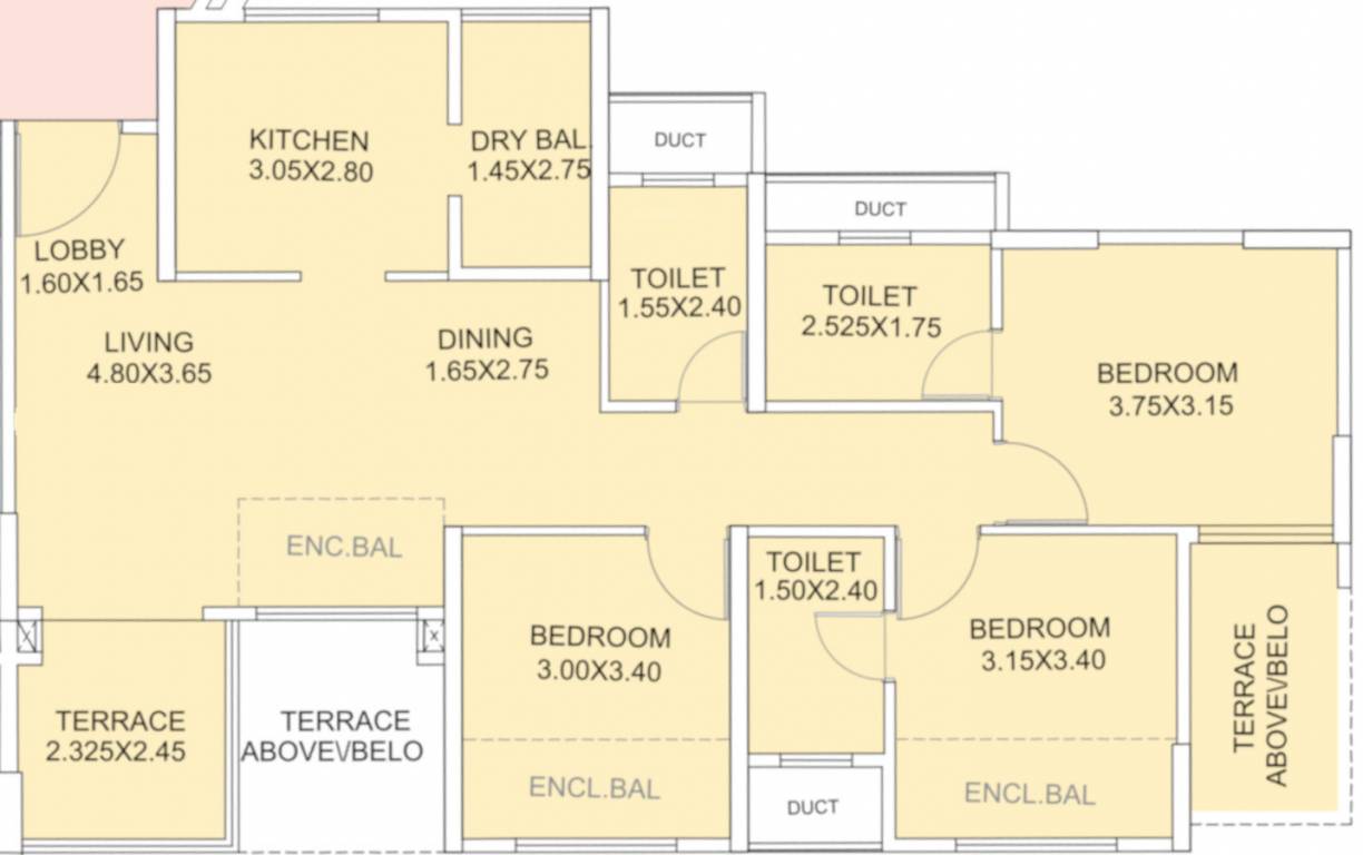 Floor Plan bloomfield phase iii j and k building Floor Plan Floor Plan