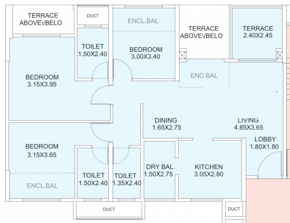 Floor Plan bloomfield phase iii j and k building Floor Plan Floor Plan