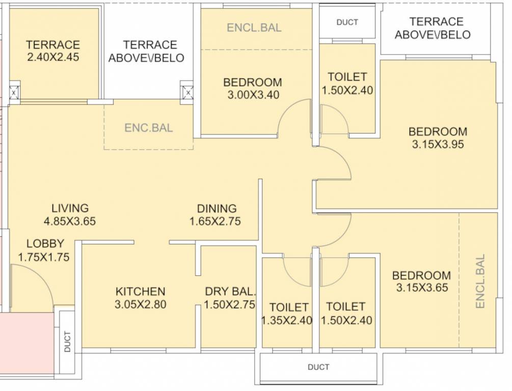 Floor Plan bloomfield phase iii j and k building Floor Plan Floor Plan