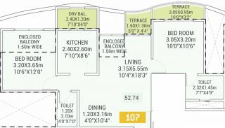 VTP Urban Life Phase 1 (2BHK+2T (567.69 sq ft) 567.69 sq ft) VTP Urban Life Phase 1 (2BHK+2T (567.69 sq ft) 567.69 sq ft)