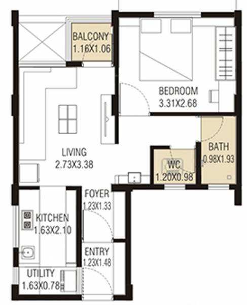 floorPlan of Vastushodh Anandgram Ketkawale Phase I
