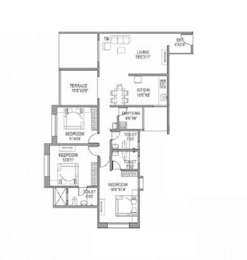  paranjape gloria grand Floor Plan Floor Plan