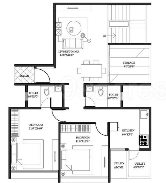  signet Floor Plan Lower Level Penthouse Plan