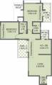 Anshul Eva C Building (2BHK+2T (622.8 sq ft) 622.8 sq ft)