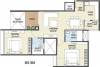 Goel Ganga Ganga Platino Building P Q R (2BHK+2T (701.16 sq ft) 701.16 sq ft)