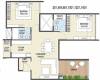 Goel Ganga Ganga Platino Building P Q R (2BHK+2T (745.29 sq ft) 745.29 sq ft)