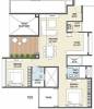 Goel Ganga Ganga Platino Building P Q R (2BHK+2T (843.89 sq ft) 843.89 sq ft)