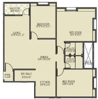  eves-garden-phase-v Floor Plan Floor Plan