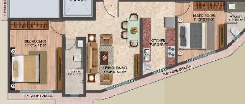  grace iconic wing a b Floor Plan Floor Plan