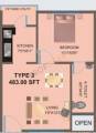 Prabhavathi Paradise (1BHK+1T (483 sq ft) 483 sq ft)