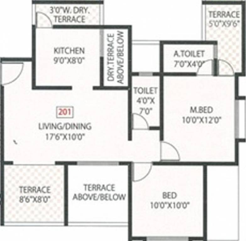 Gawade Emerald PH IV (2BHK+2T (570.7 sq ft) 570.7 sq ft) Gawade Emerald PH IV (2BHK+2T (570.7 sq ft) 570.7 sq ft)