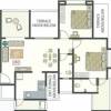 Gawade Emerald PH IV (2BHK+2T (518.6 sq ft) 518.6 sq ft)