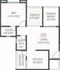 Gawade Emerald PH IV (1BHK+2T (366.4 sq ft) 366.4 sq ft)