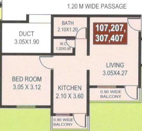  village-phase-1 Floor Plan Floor Plan