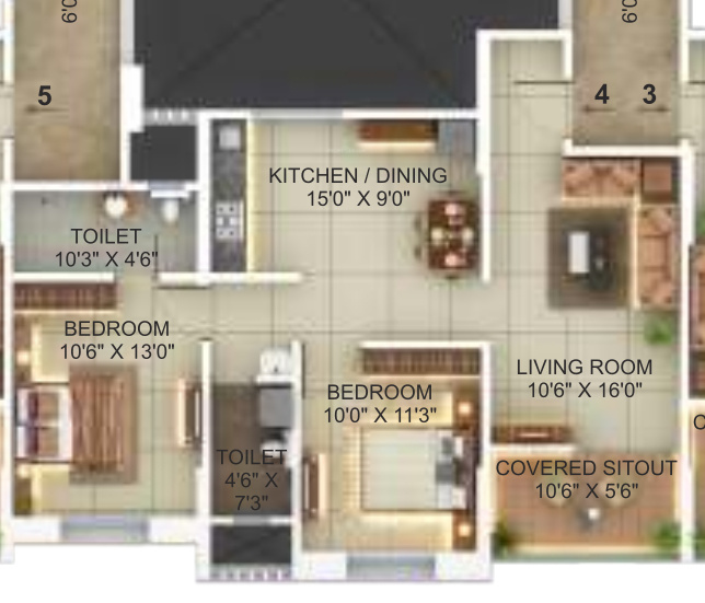 Floor Plan river dale residency Floor Plan Floor Plan