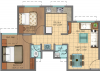 Vijay Estate Vakas Phase 1 (2BHK+1T (434.54 sq ft) 434.54 sq ft)
