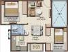 Mahaveer Turquoise (1BHK+1T (669.52 sq ft) + Study Room 669.52 sq ft)