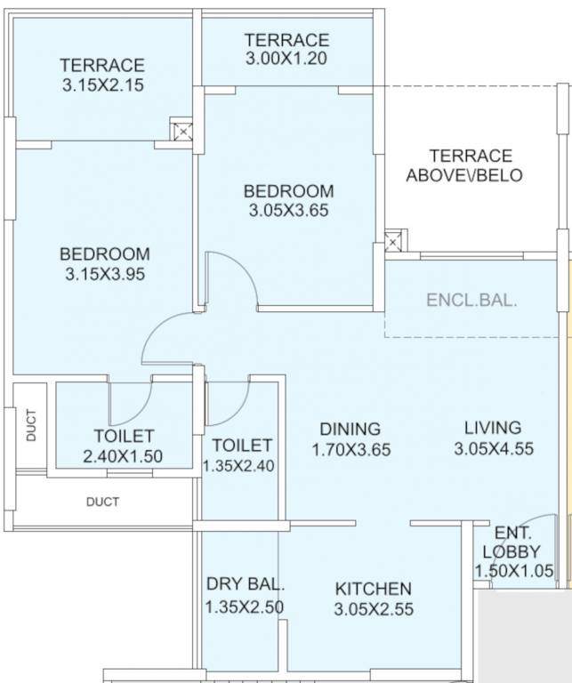 Floor Plan bloomfield phase iii j and k building Floor Plan Floor Plan