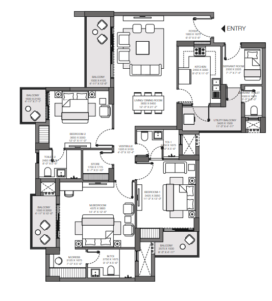 Floor Plan godrej nest Floor Plan Floor Plan