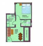 Eden Horizon (1BHK+1T (517 sq ft) 517 sq ft)