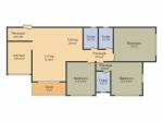 Sangam Nero (3BHK+3T (1,130.21 sq ft) 1130.21 sq ft) Sangam Nero (3BHK+3T (1,130.21 sq ft) 1130.21 sq ft)
