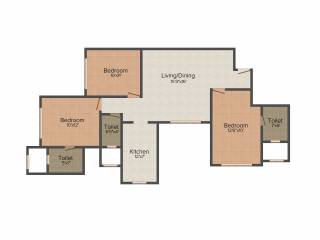 Right Grishma Heights (3BHK+3T (890.07 sq ft) 890.07 sq ft) Right Grishma Heights (3BHK+3T (890.07 sq ft) 890.07 sq ft)