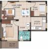 Alliance Humming Garden EWS (2BHK+2T (684 sq ft) 684 sq ft)