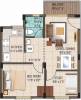 Alliance Humming Garden EWS (2BHK+2T (677 sq ft) 677 sq ft)