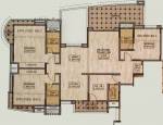 Balaji Metro Jazz C (3BHK+3T (1,160.78 sq ft) + Study Room 1160.78 sq ft)