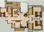 Balaji Metro Jazz C (3BHK+3T (1,161.43 sq ft) + Study Room 1161.43 sq ft)