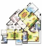 Silverglades The Ivy (3BHK+3T (3,200 sq ft) 3200 sq ft)