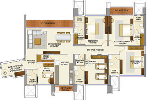 Floor Plan  elegante tower a Floor Plan Floor Plan