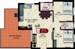 DAC Magnum (2BHK+2T (810 sq ft) 810 sq ft) DAC Magnum (2BHK+2T (810 sq ft) 810 sq ft)
