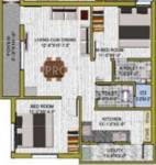 Shree Shree Shravana Flats (2BHK+2T (935 sq ft) 935 sq ft)